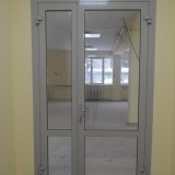 Противопожарная алюминиевая дверь